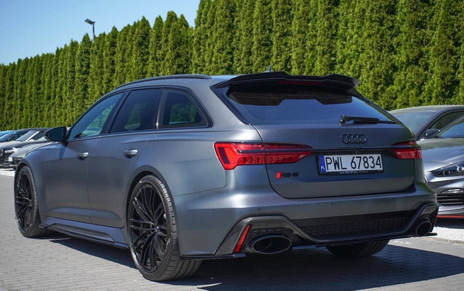 Audi RS6 cena 600000 przebieg: 17000, rok produkcji 2022 z Miasteczko Śląskie małe 436
